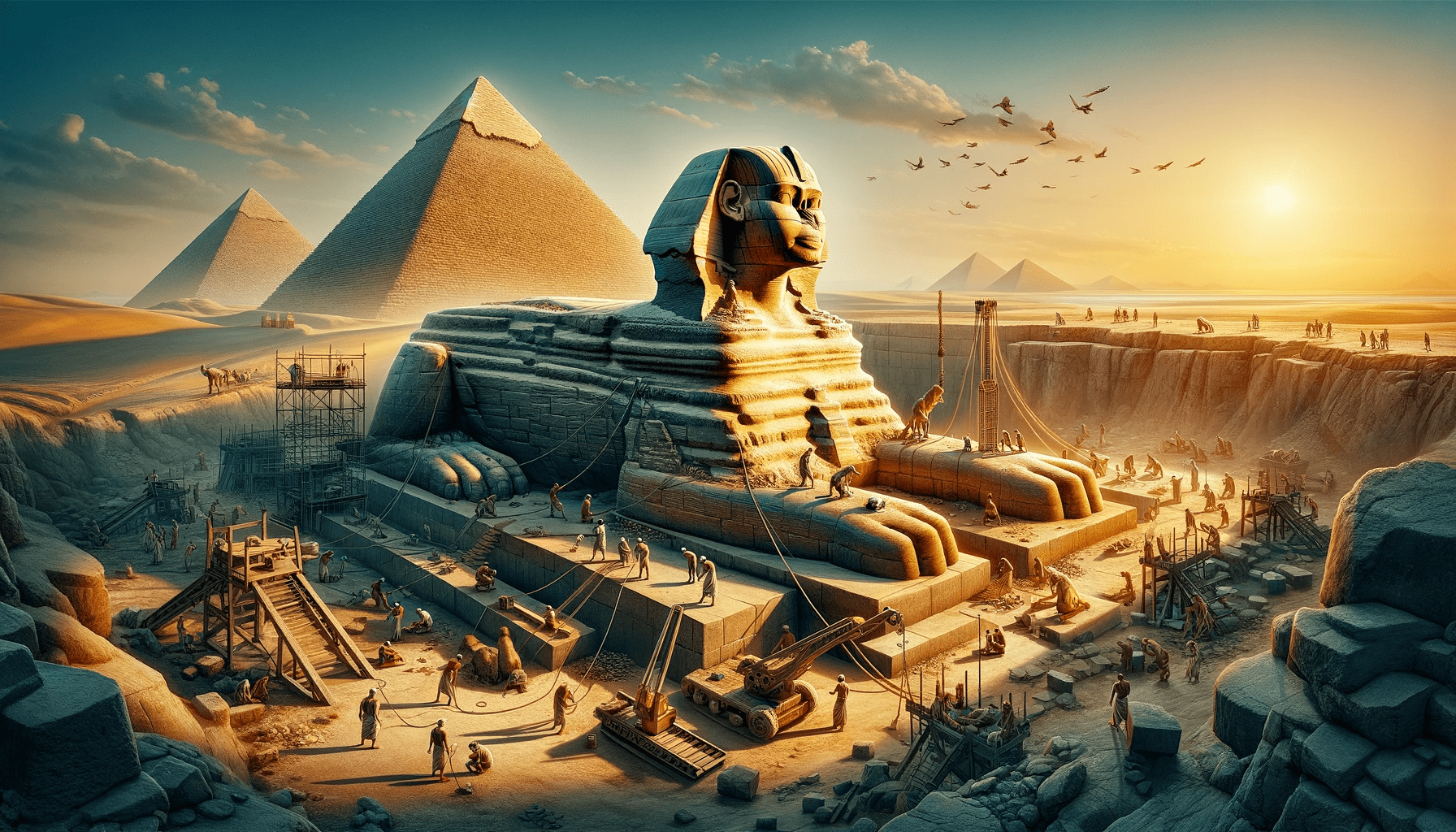 Egypt: The Construction of the Pyramids