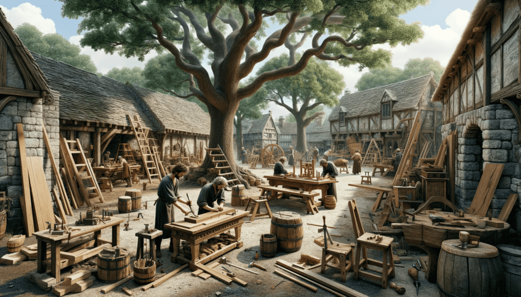 Furniture making medieval times