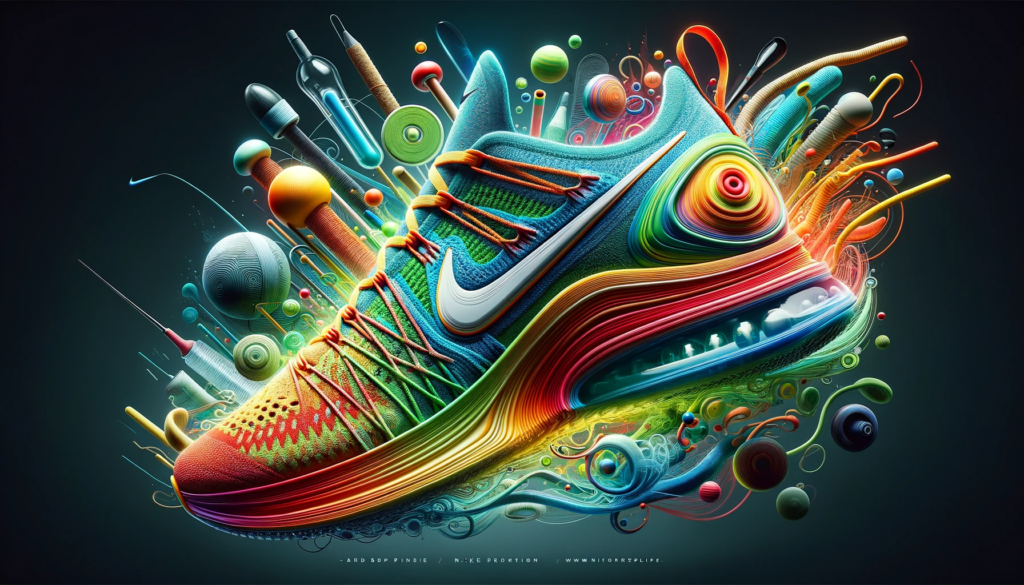 Colored nike