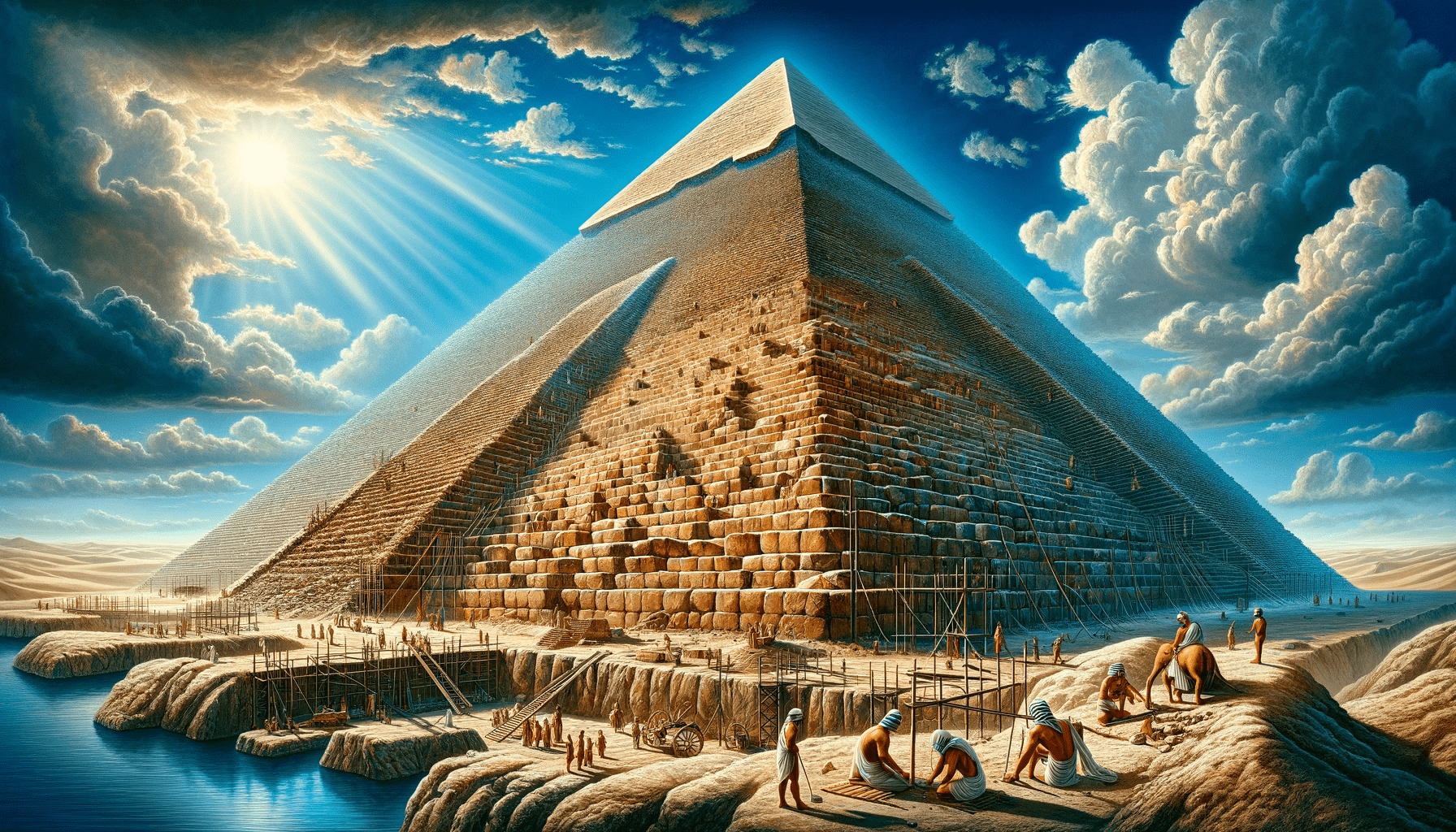 De Verborgen Geheimen van de Egyptische Piramides: Een Architectonische Reis