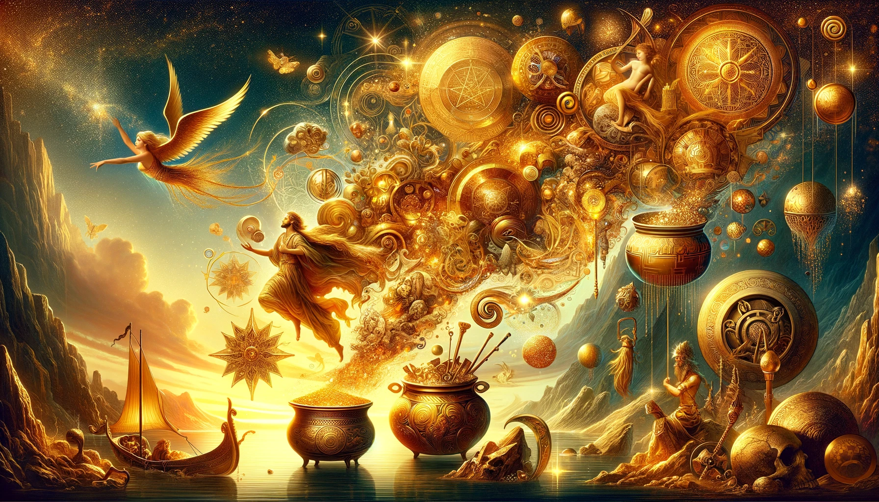 Golden Tales: A Journey through Mythology and Folklore